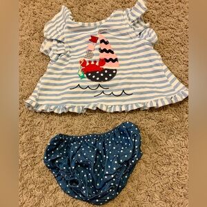 Mudpie diaper set 6-9M